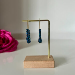 Gouden ringen met kraaltjes